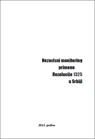 Nezavisni monitoring primene Rezolucije 1325 u Srbiji