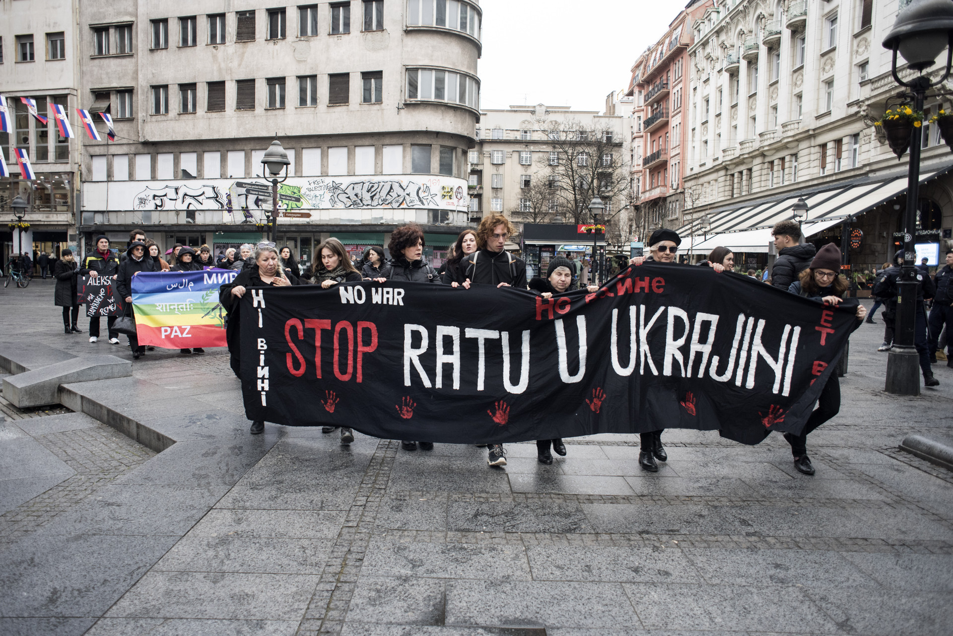 Stop ratu u Ukrajini! Stop ratu na Bliskom Istoku